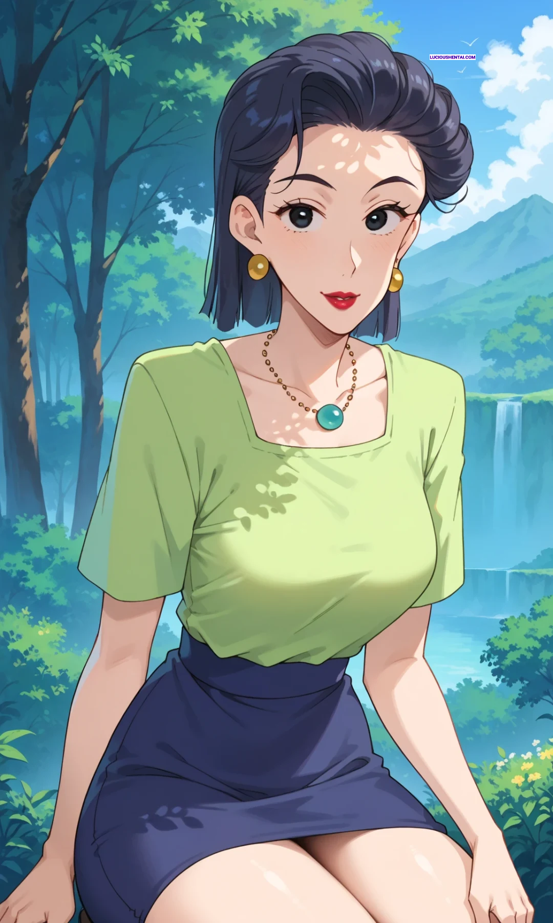 Kazama Mineko Gets Ravaged by Shinchan in Steamy Hentai