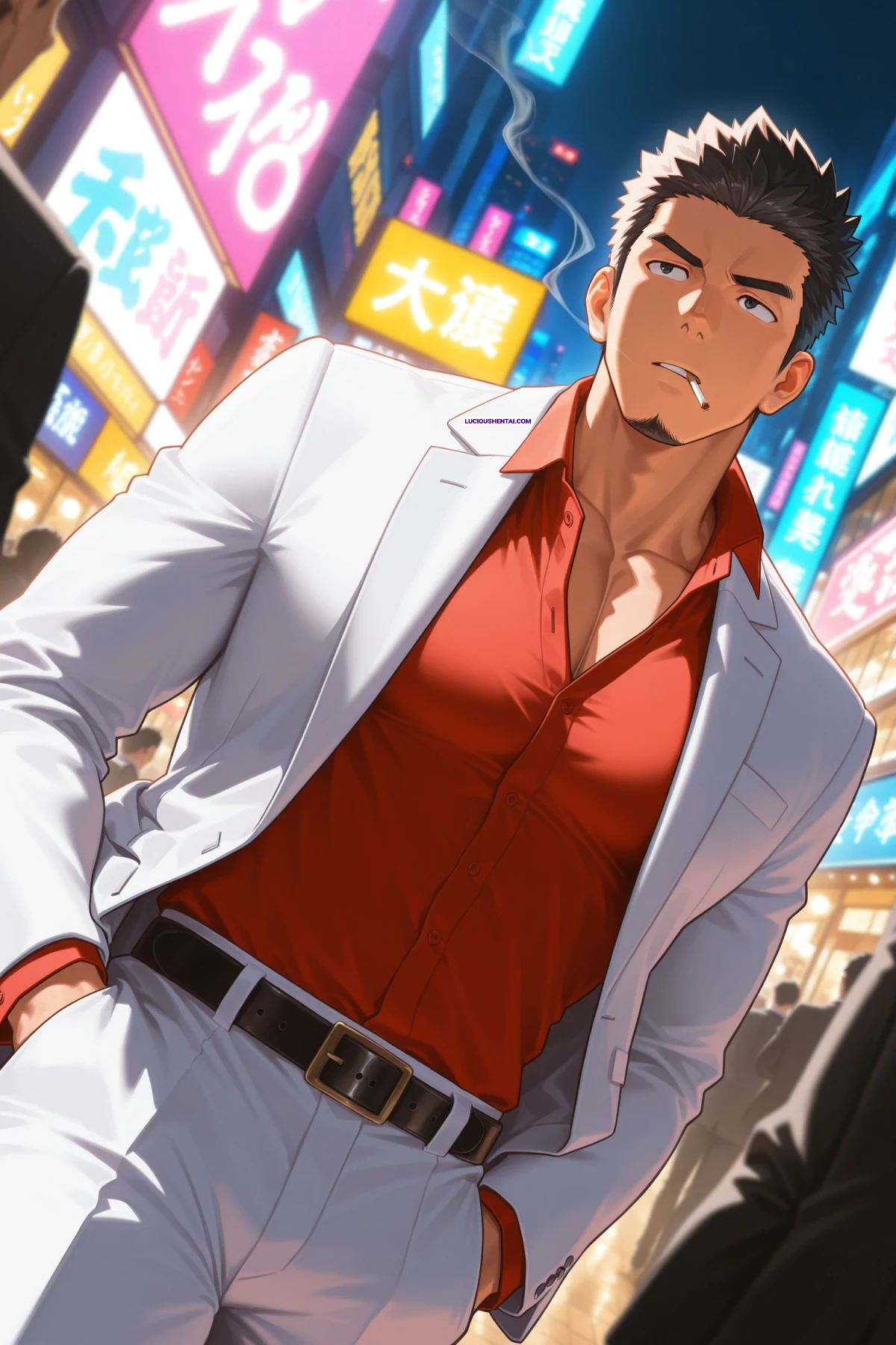 Kazuma Kiryu Unleashes Wild Dragon Sex Fury