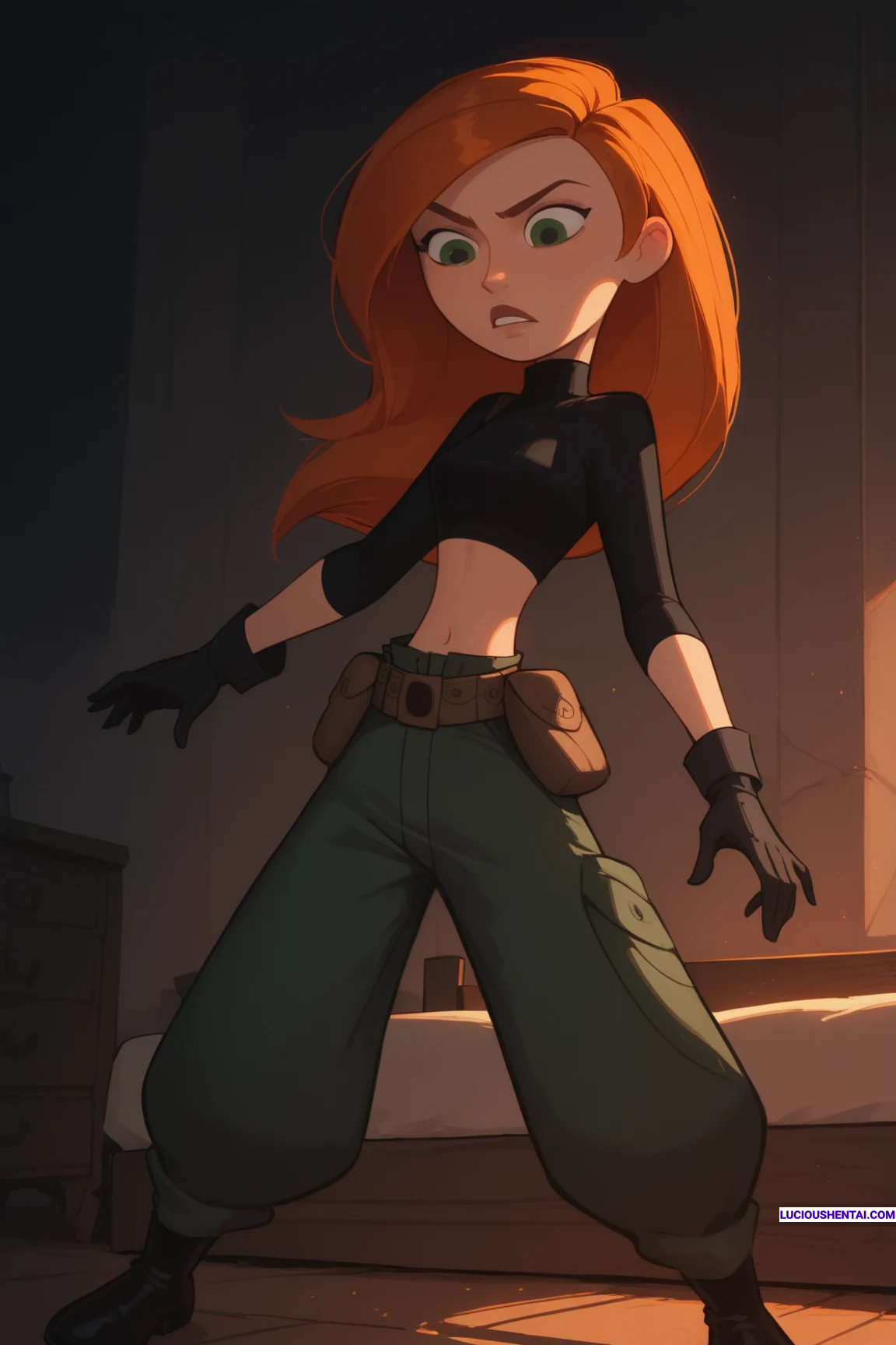 Kim Possible Gets Fucked Hard in Hentai by DreamFrameAI