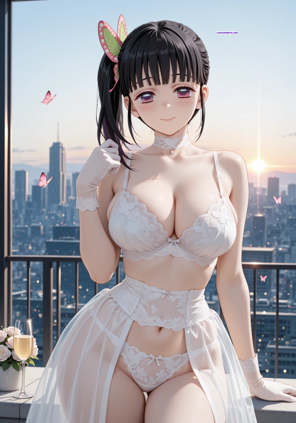 Kimetsu no Yaiba: Kanao Tsuyuri's Wild Sex by Creisede