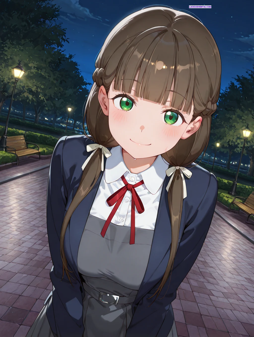 Busty Kinako Sakurakouji Fucked by RockMans Huge Dick