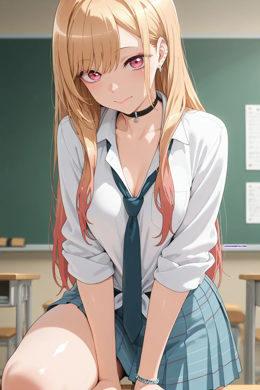 Kitagawa Marins Naughty Classroom Bang by Amane