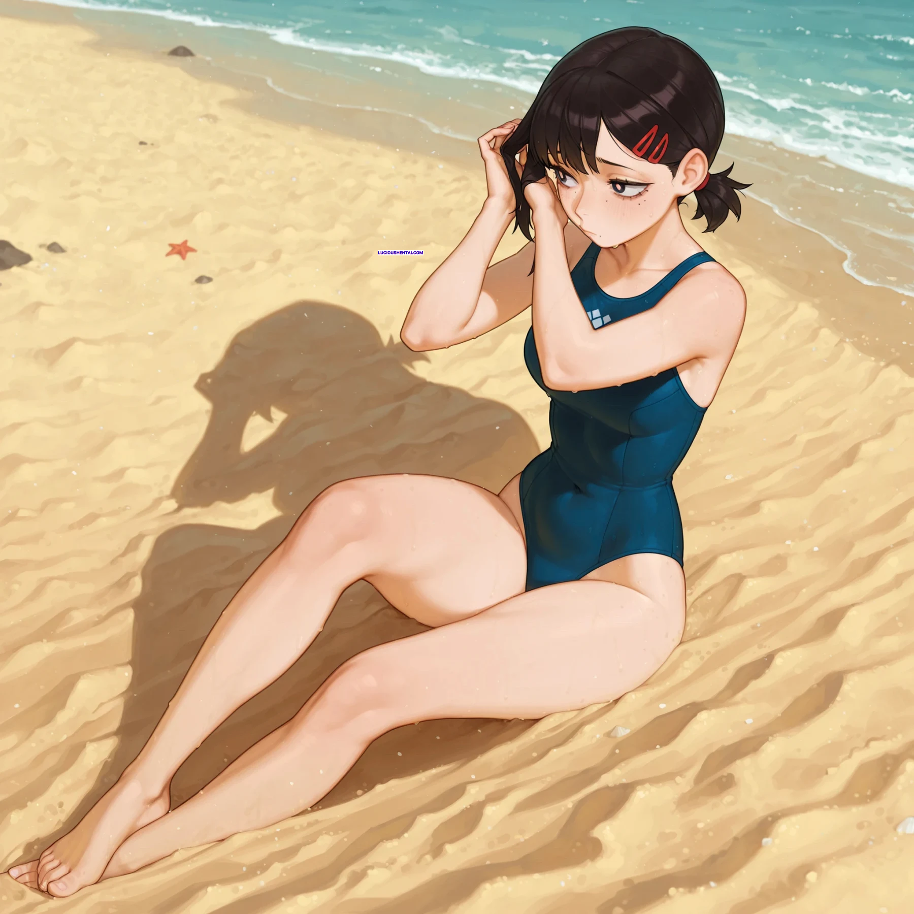 Kobeni Higashiyama Begs for Cum in Hot Sex by RizzenWolf