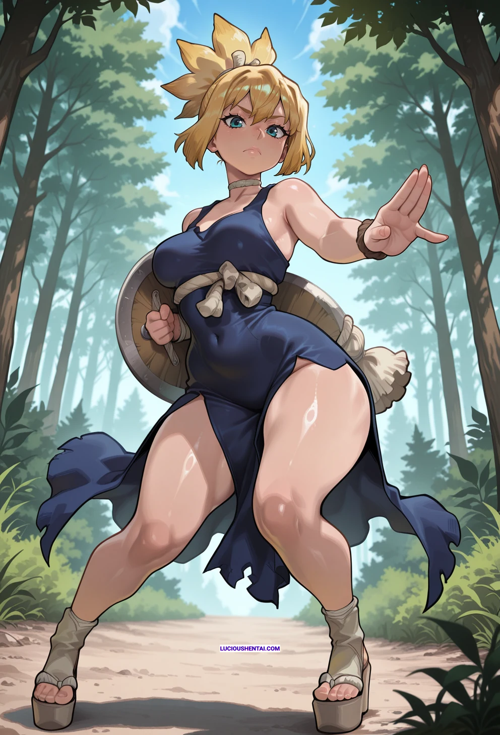 Kohaku from Dr Stone Intense Sex Action by Hannya