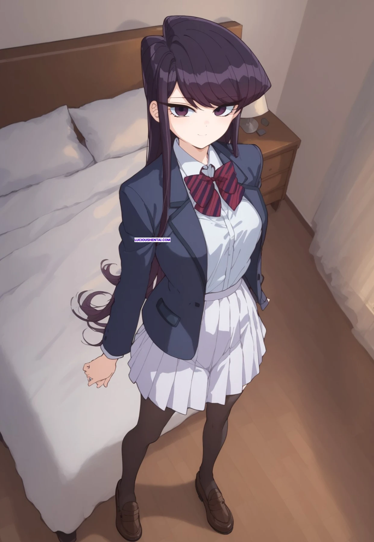 Komi Cant Communicate But Begs for More Lewd Sex