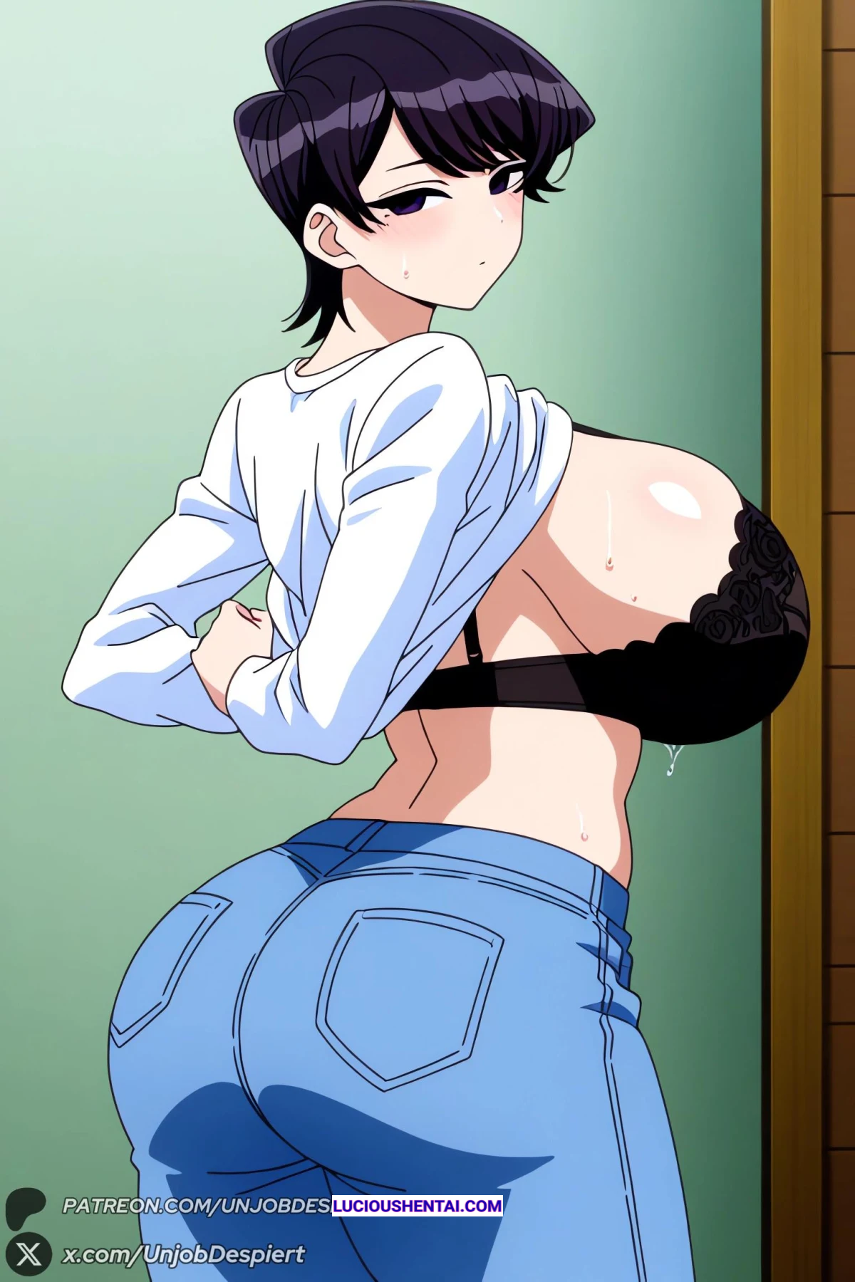 Insane Komi Shuuko ZIP Sex Scenes by UnjobDespiert