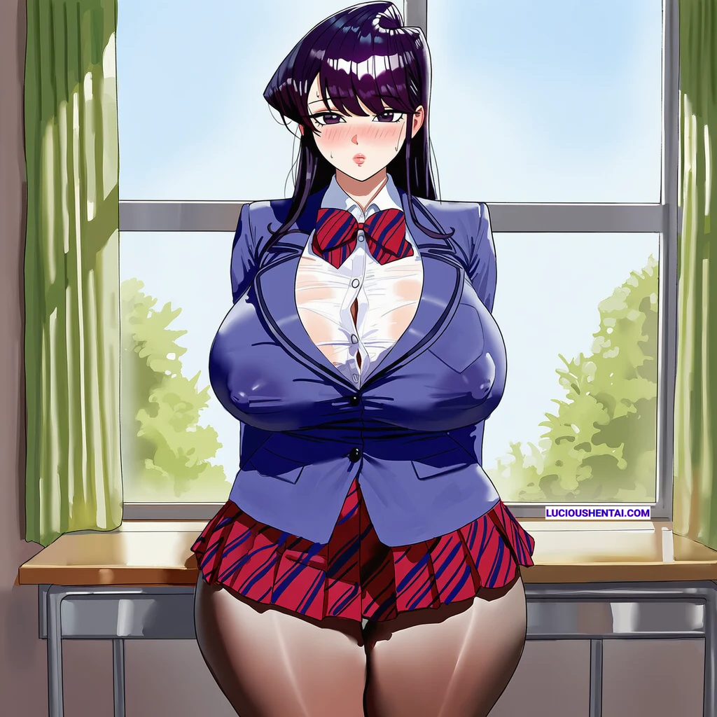 Komi Takes Massive BBC and Begs for More by Darkmagic