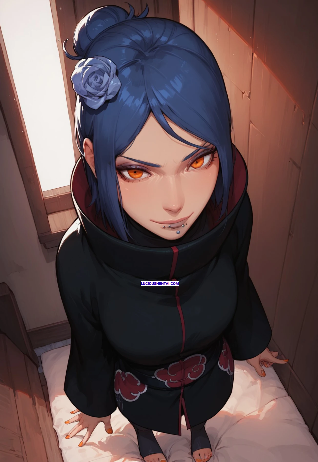 Busty Konan Gets Her Pussy Destroyed in Naruto Sex