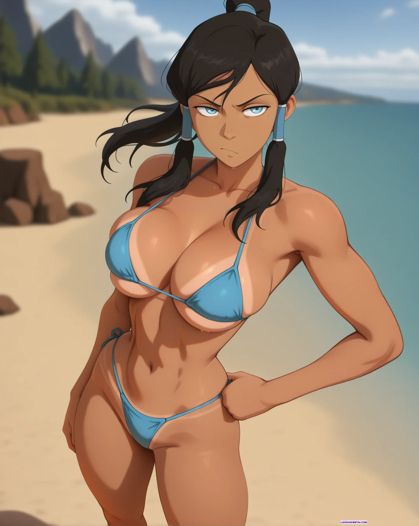 Korra Bent Over in Wild Legend of Korra Sex by Dax