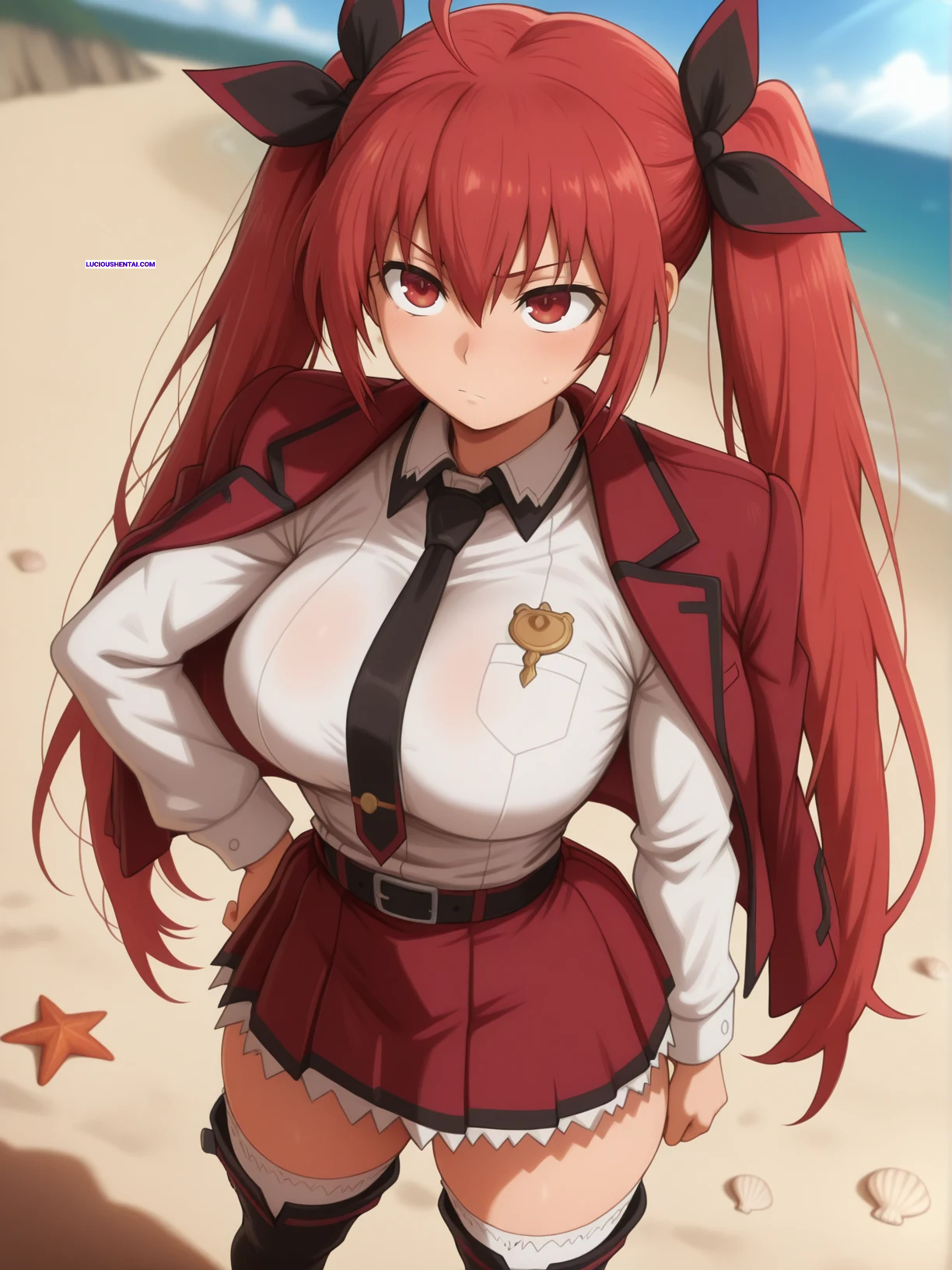 Kotori Itsuka Squirts in Date A Live Sex by Dax AI
