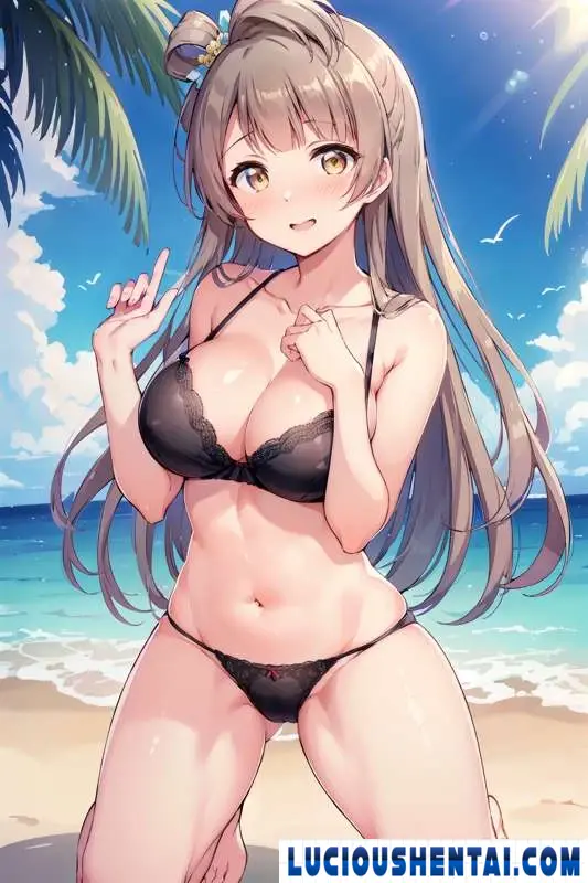 Summer Escapades with Kotori Minami at the Beach