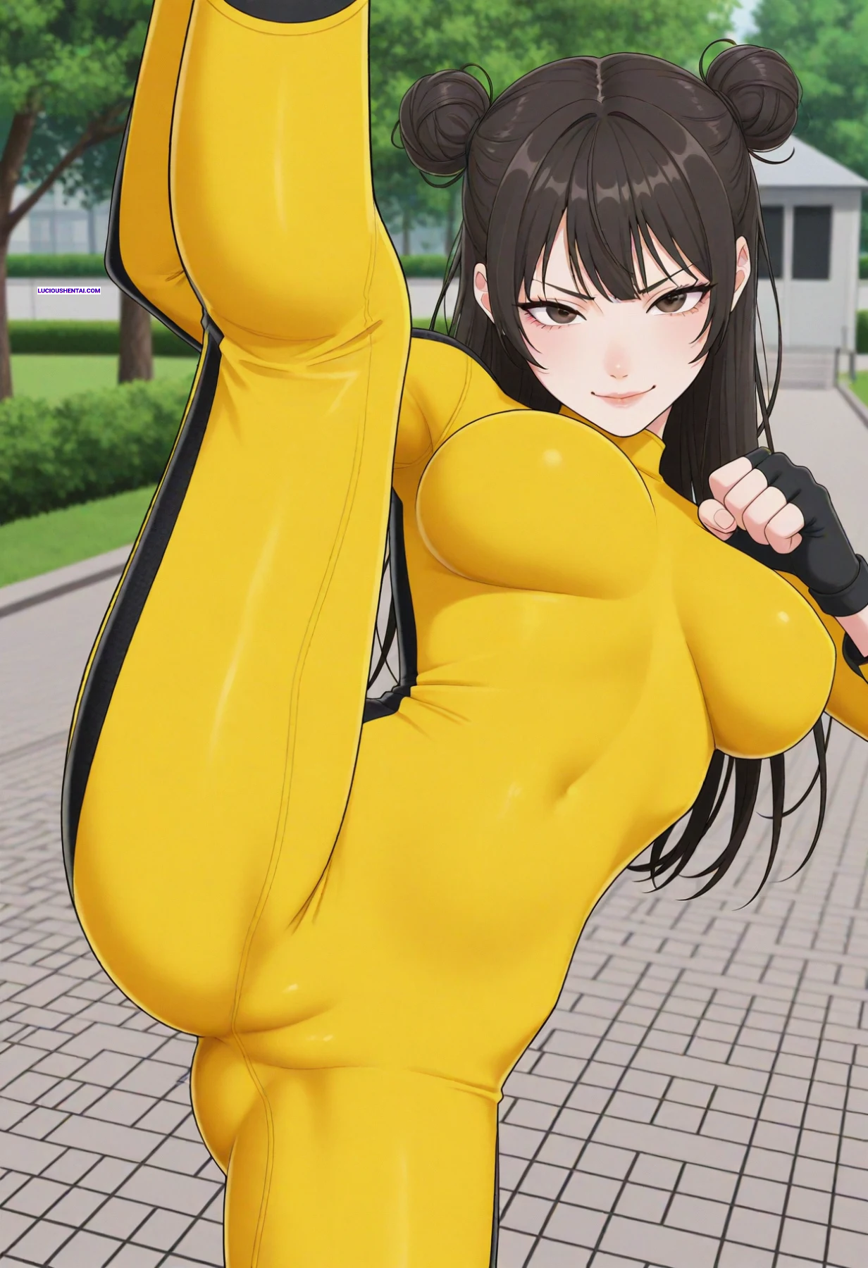 Busty Kung Fu Girl's Intense Sex Battle by mosin951