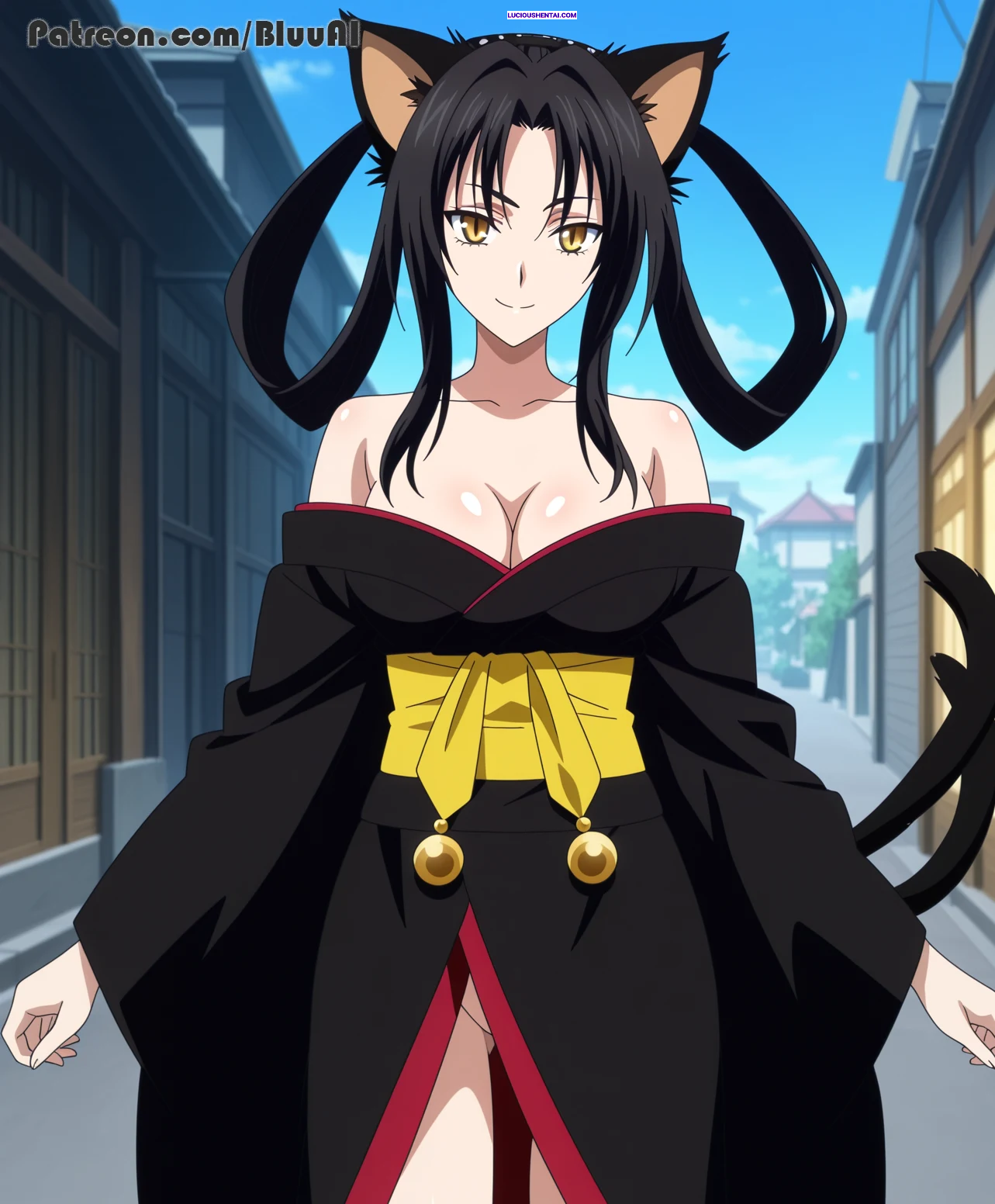 Kuroka’s Horny High School DxD Sex Adventure by Bluu AI