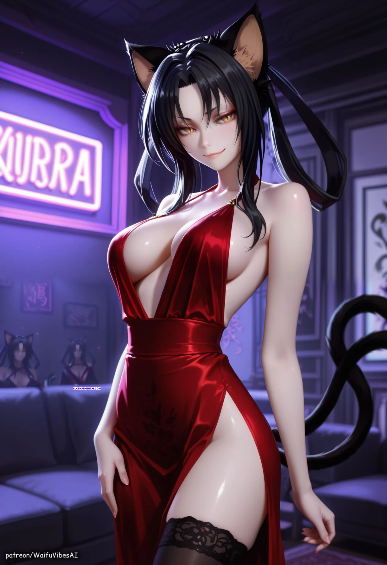 Kuroka Gets Pounded in High School DXD NSFW Sex