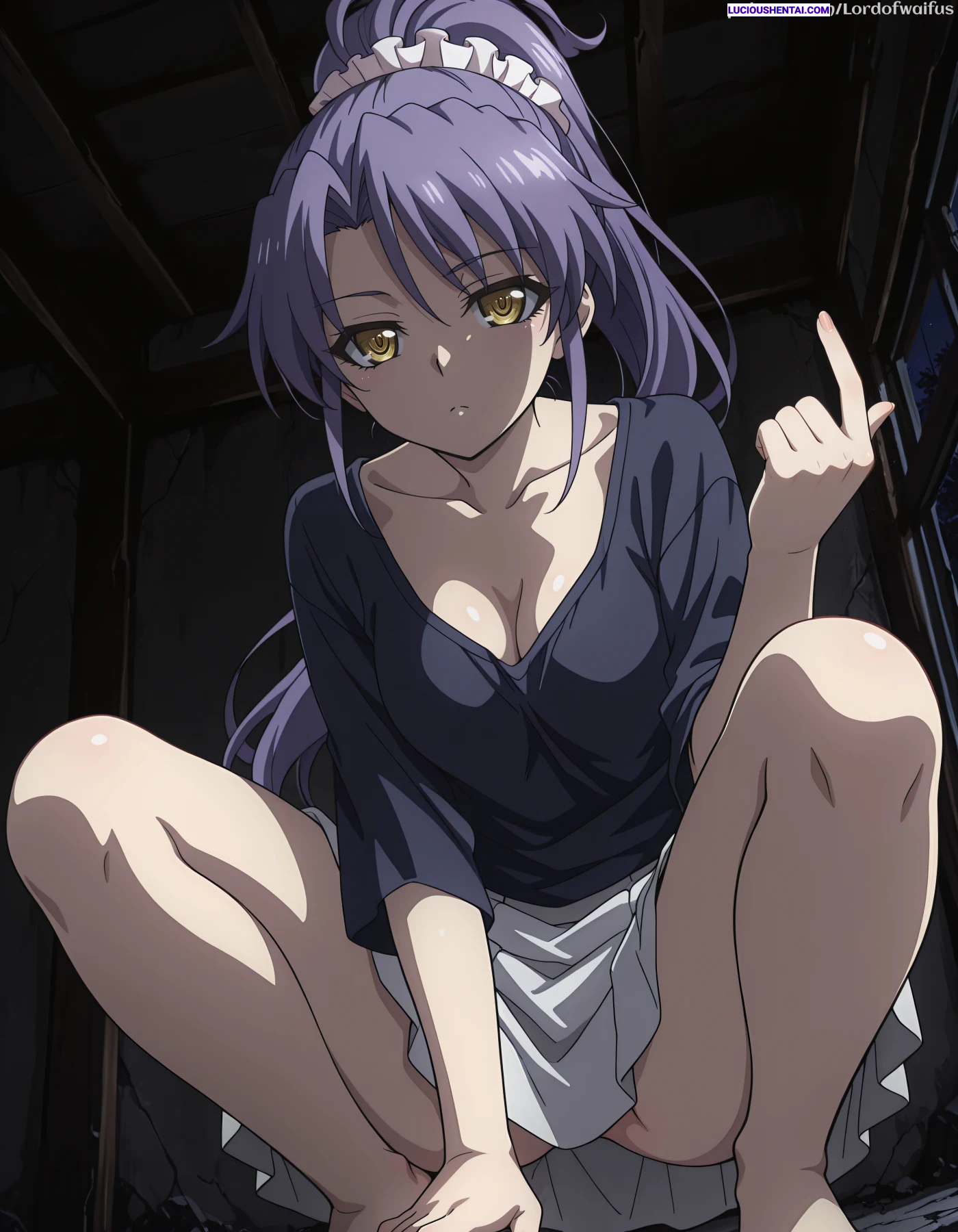 Kurumi Nonaka Lewd 4K Sex in Shinmai Maou no Testament