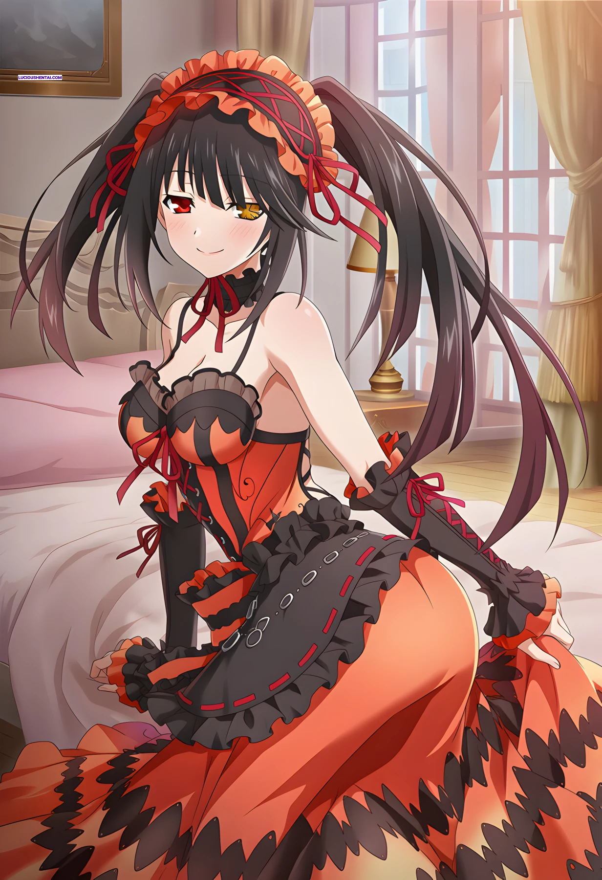 Kurumi Tokisaki Gets Ravaged in Steamy Time Stop Sex!
