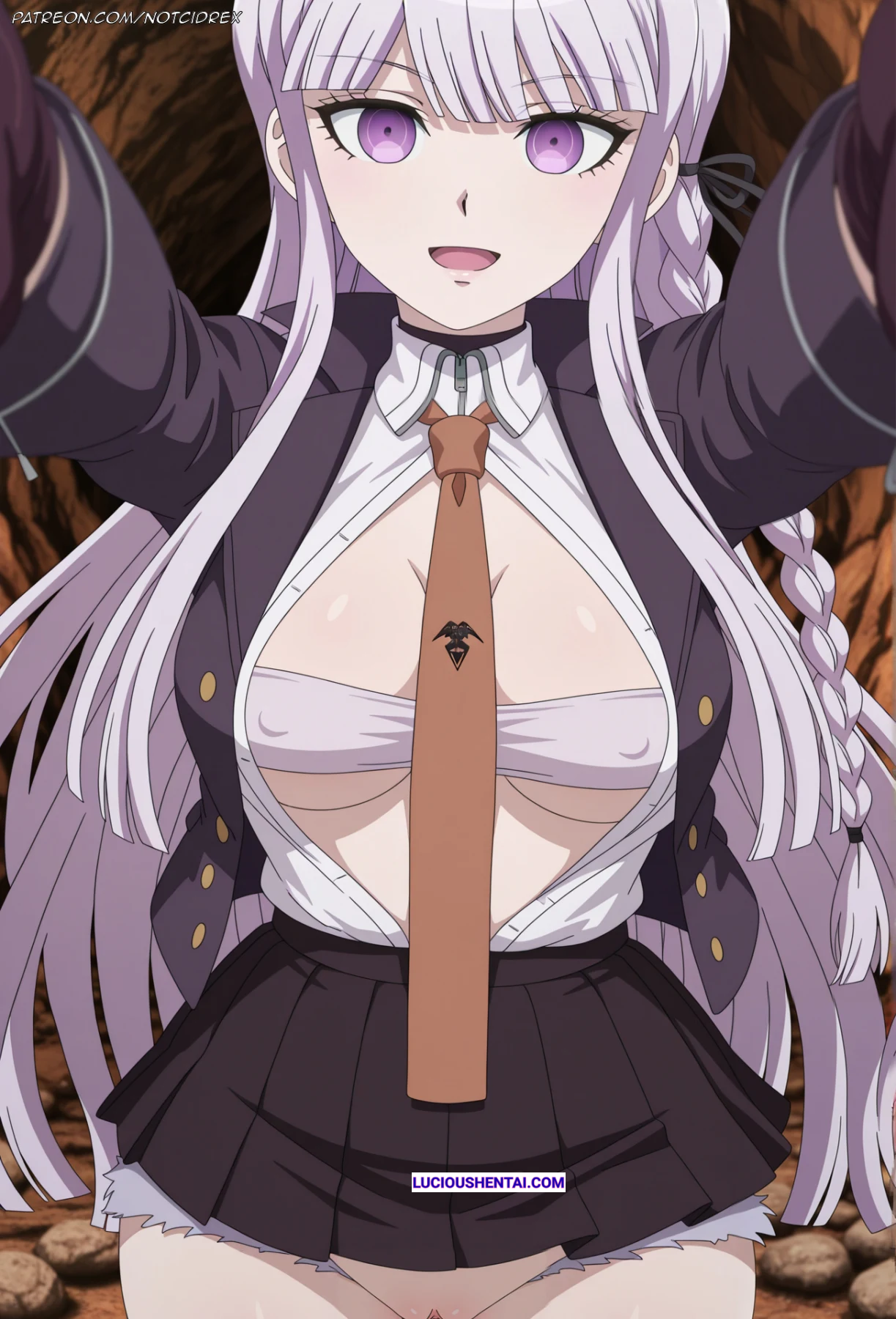 Busty Kyoko Kirigiri Fucked in Danganronpa Sex by Cidrex