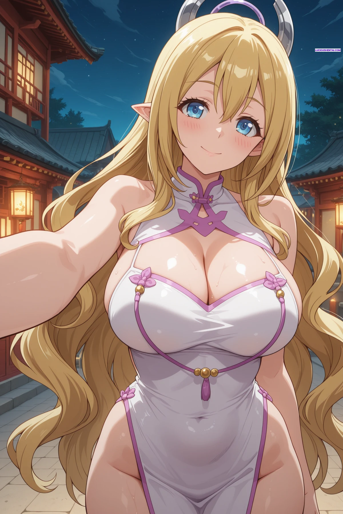 Liala China Dress Hentai Sex Shinmai Maou no Testament
