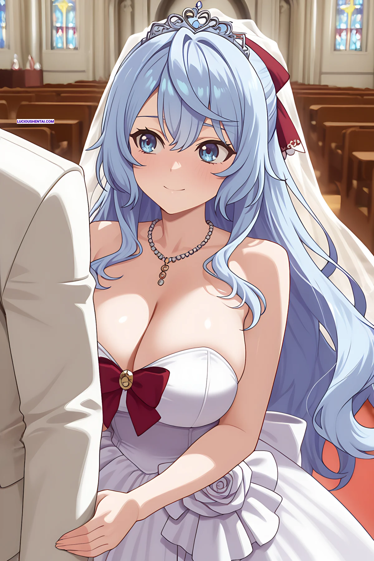Liselotte Cretia Wedding Dress Sex Seirei Gensouki
