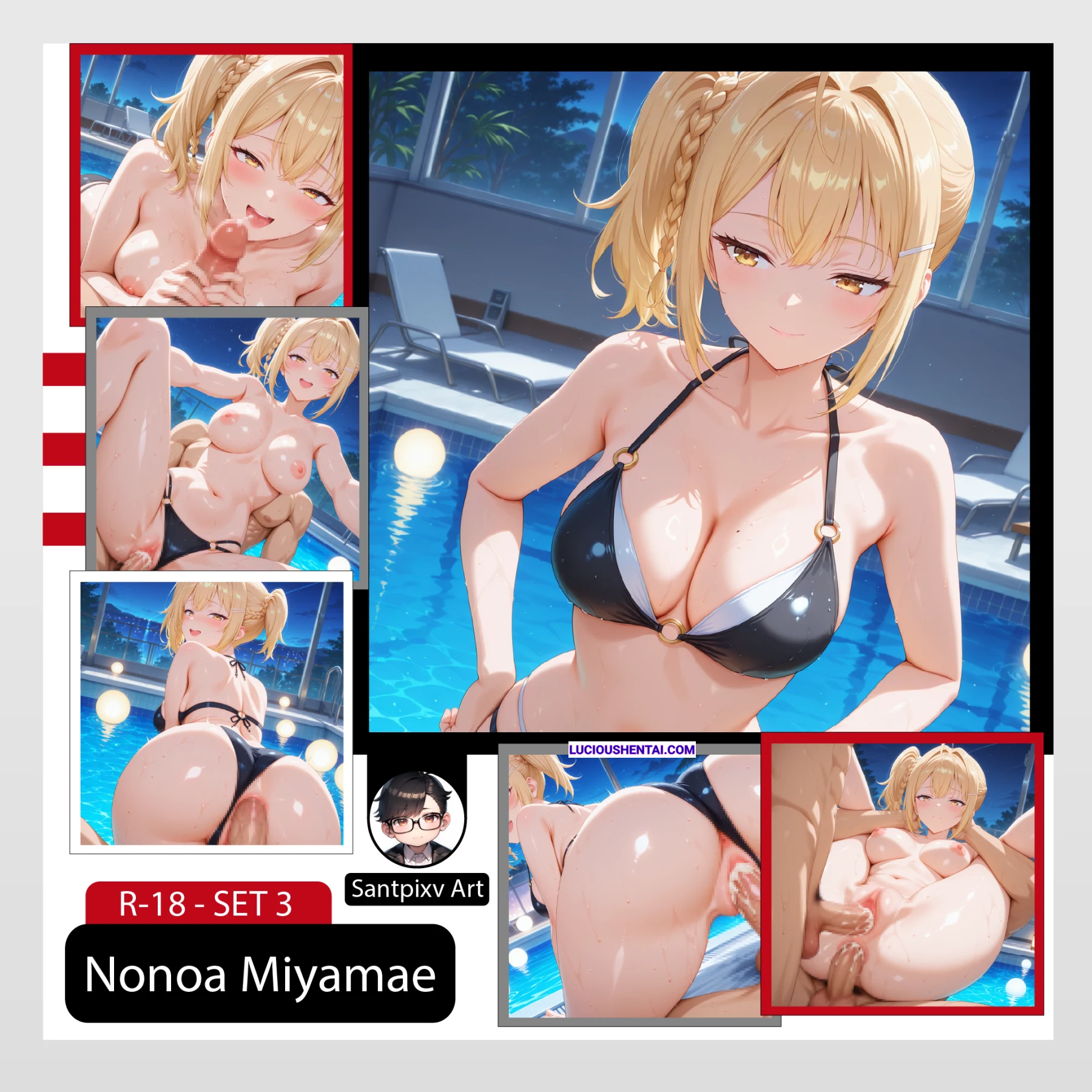 Nonoa Miyamaes Lv3 Set 3 Insane Sex by SantpixvArt