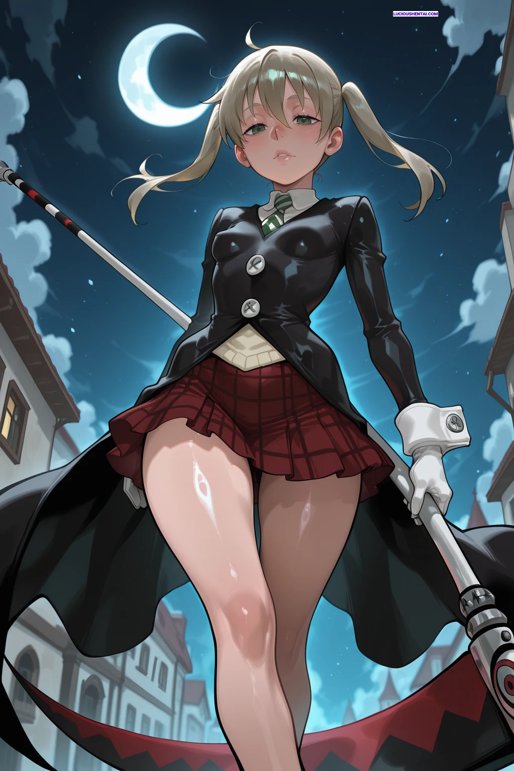 Maka Albarn Gets Ravaged in Soul Eater Hentai by Hannya