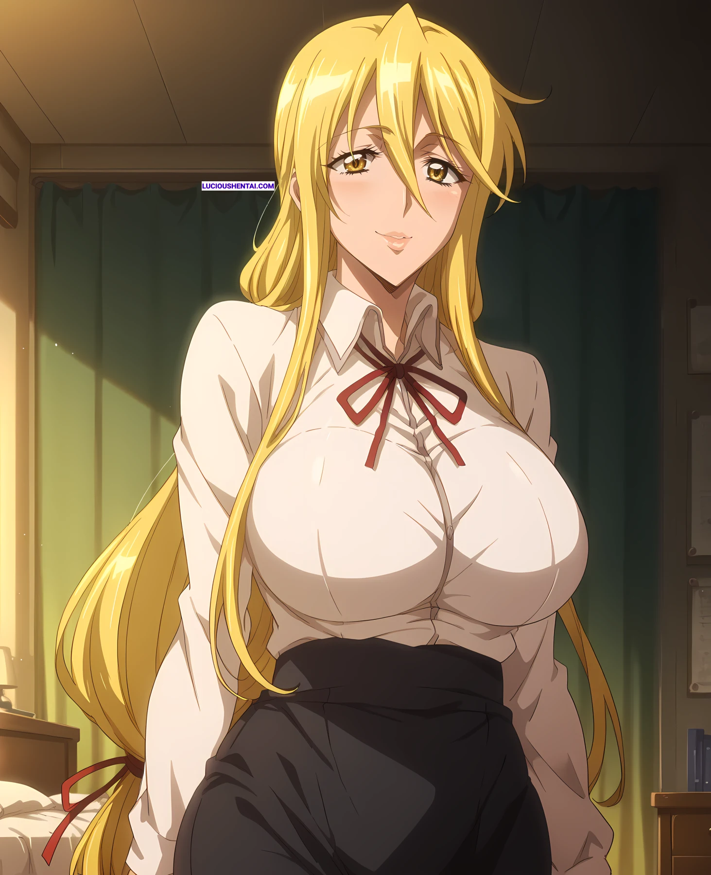 Marikawa Shizuka Gets Pounded in Highschool of the Dead