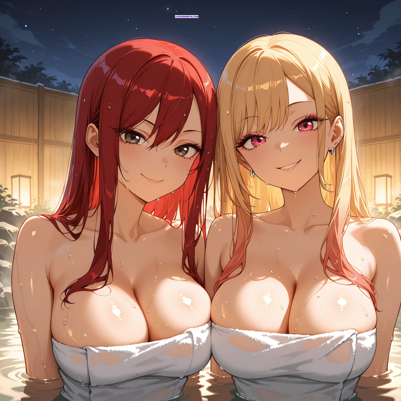 Busty Marin and Erza Engage in Forbidden Sex by Edosynf