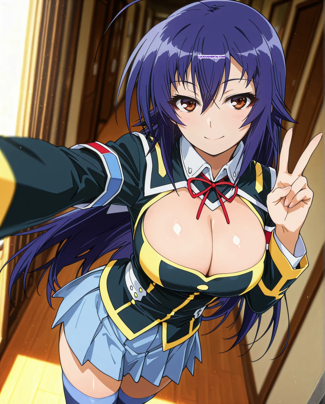 Medaka Kurokami Wild Sex in Medaka Box by Kinzuia_chan