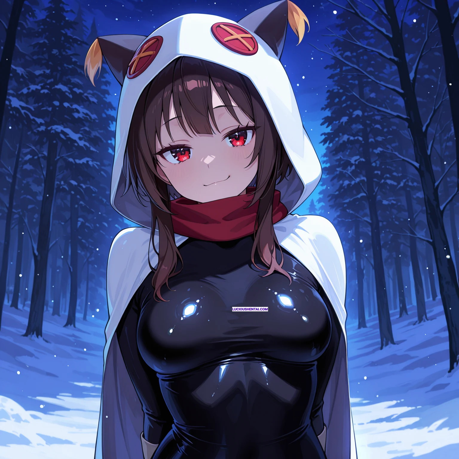 Steamy Megumin Winter Outfit Sex Session by Edosynf