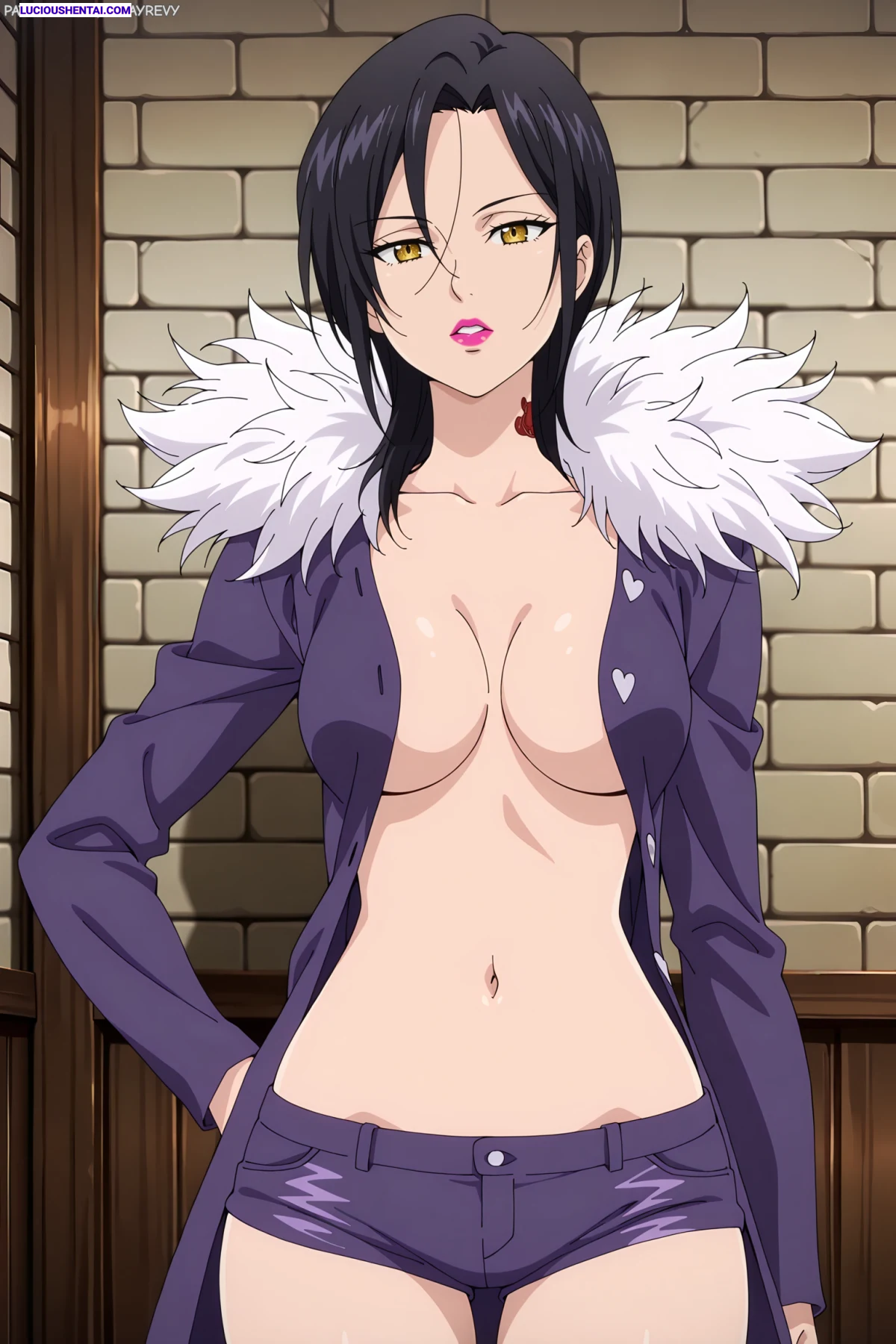 Merlin Bares All in Nanatsu no Taizai Wild Sex