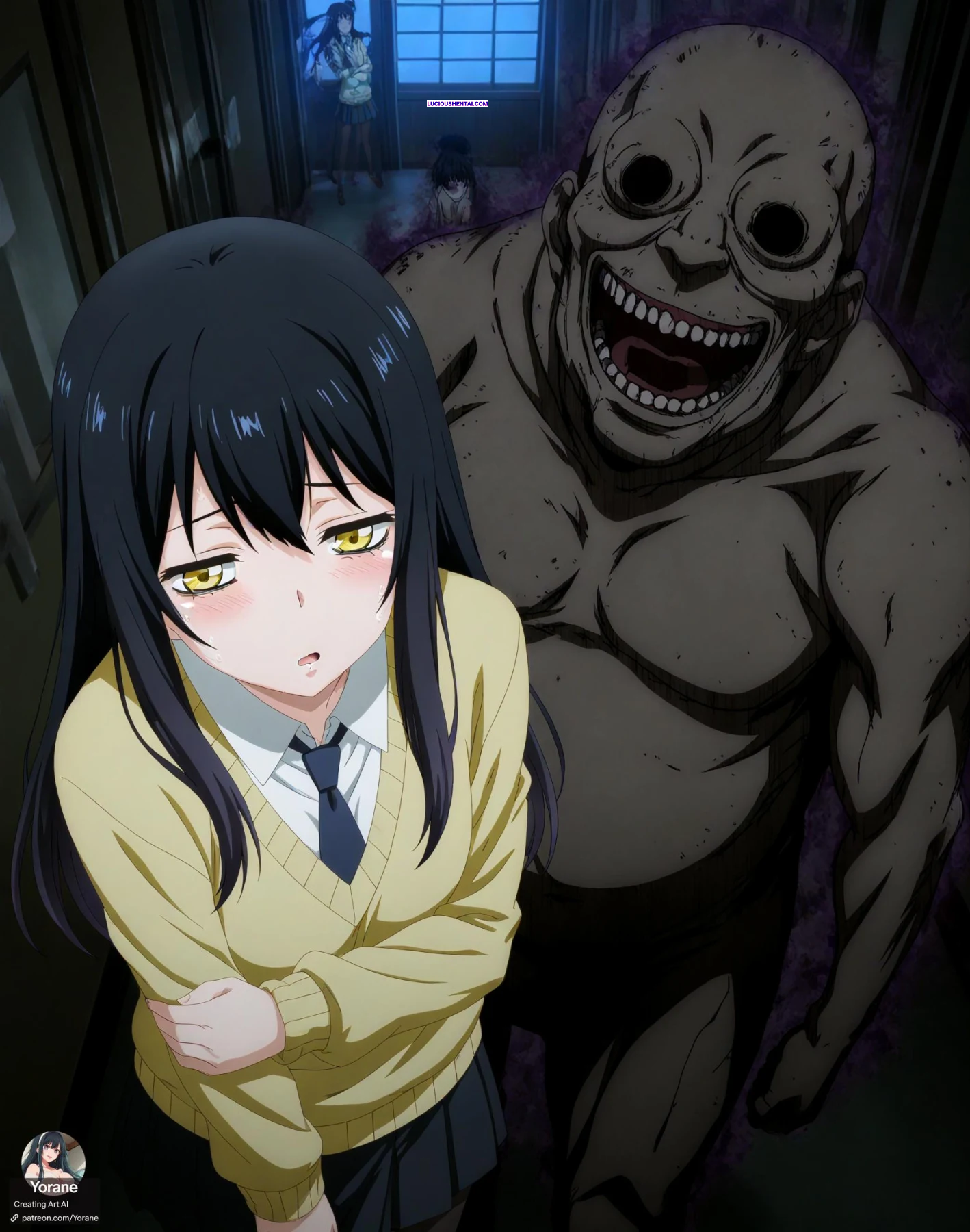 Miko Yotsuyas Terrifying Ghost Sex in Mierukochan