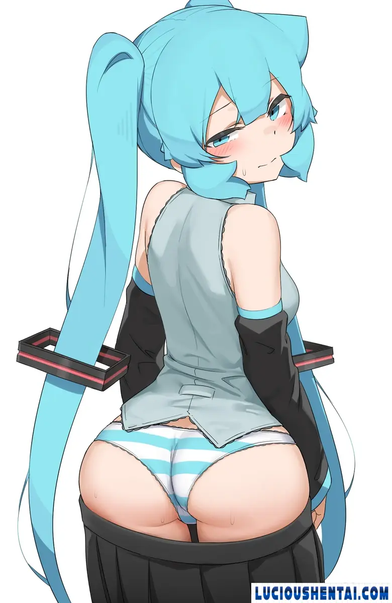 Delightful Curves of Vocaloid Miku's Charm