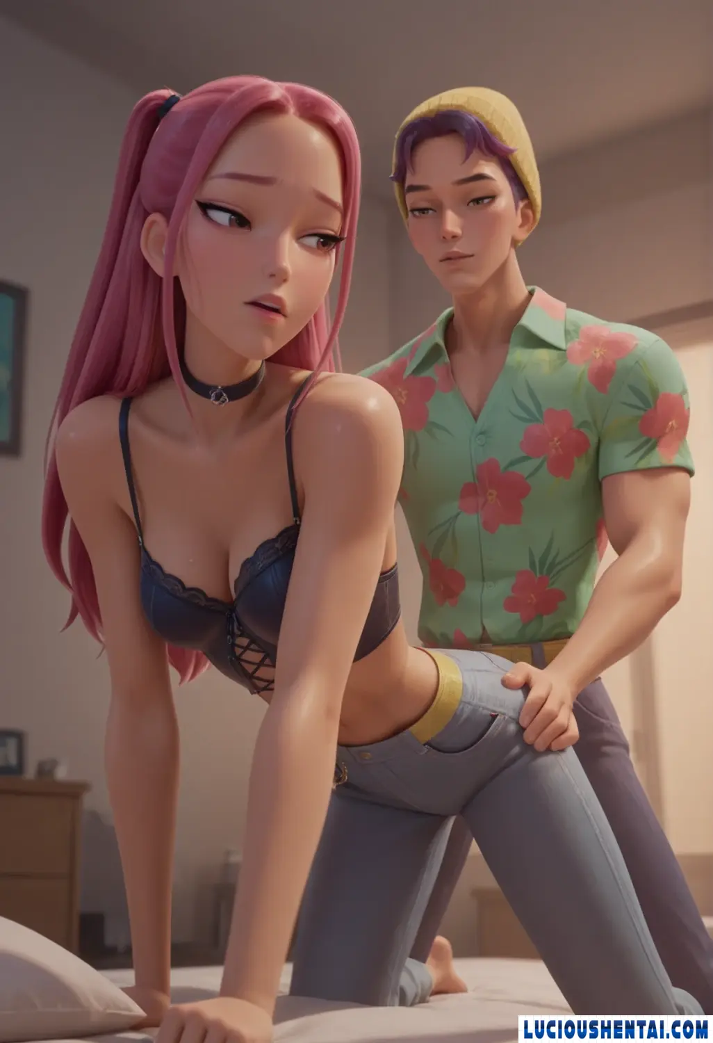 Mira Abby PostBattle Kpop Demon Hunters Erotic Encounter