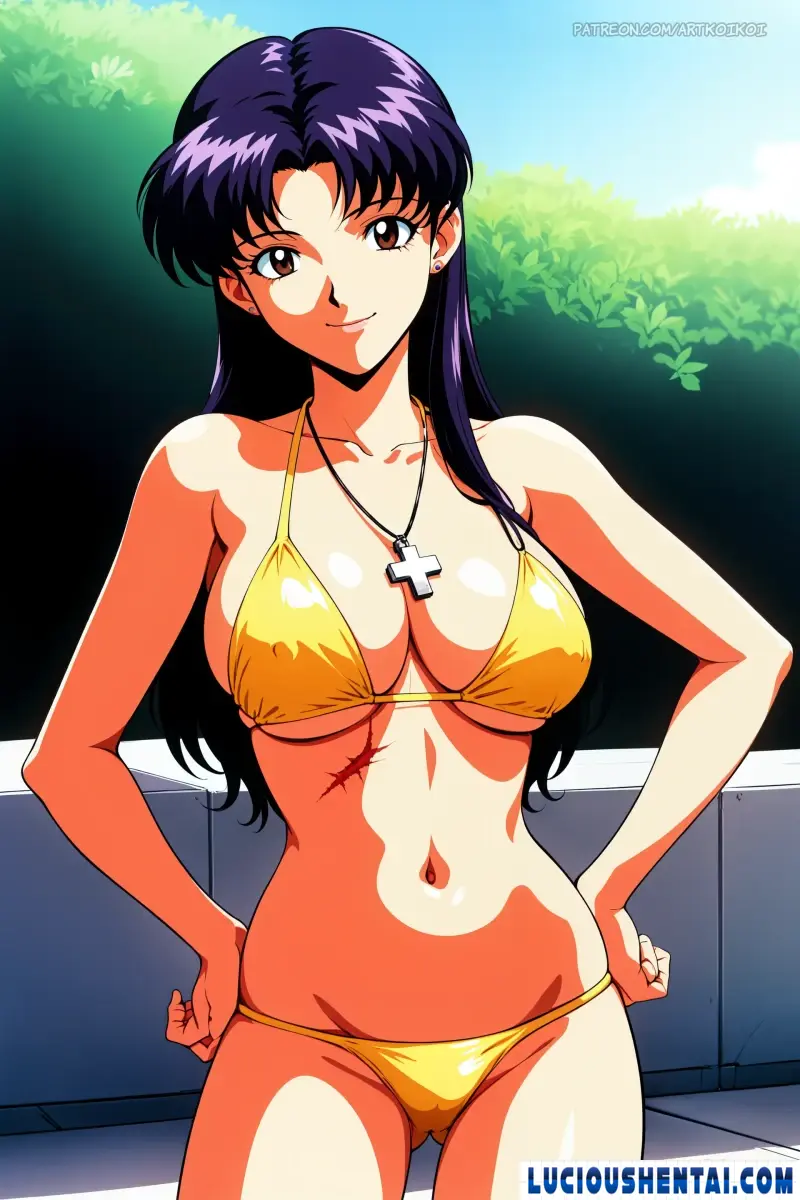 Misato's Tempting Pilots in Neon Genesis Delight