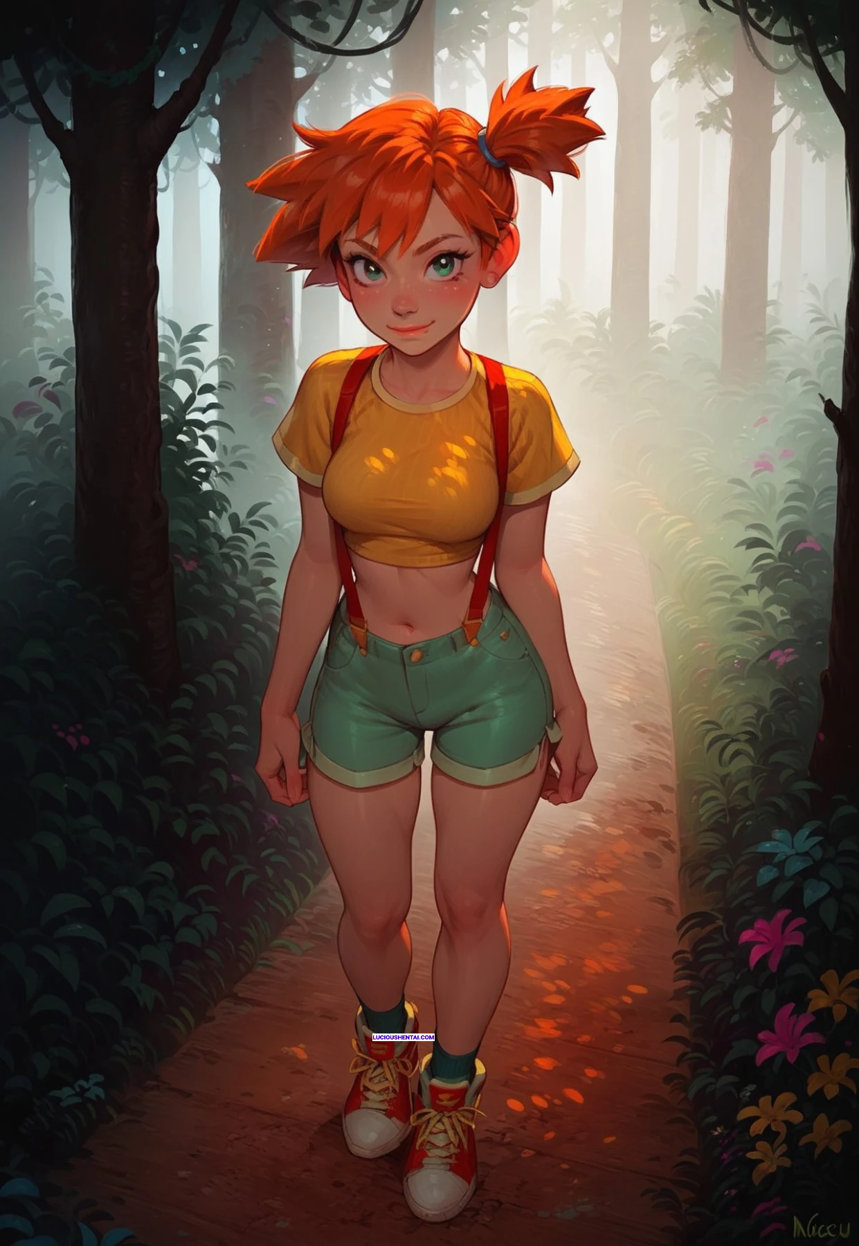 Watch Misty Suck and Fuck Wild Pokemon Beasts!