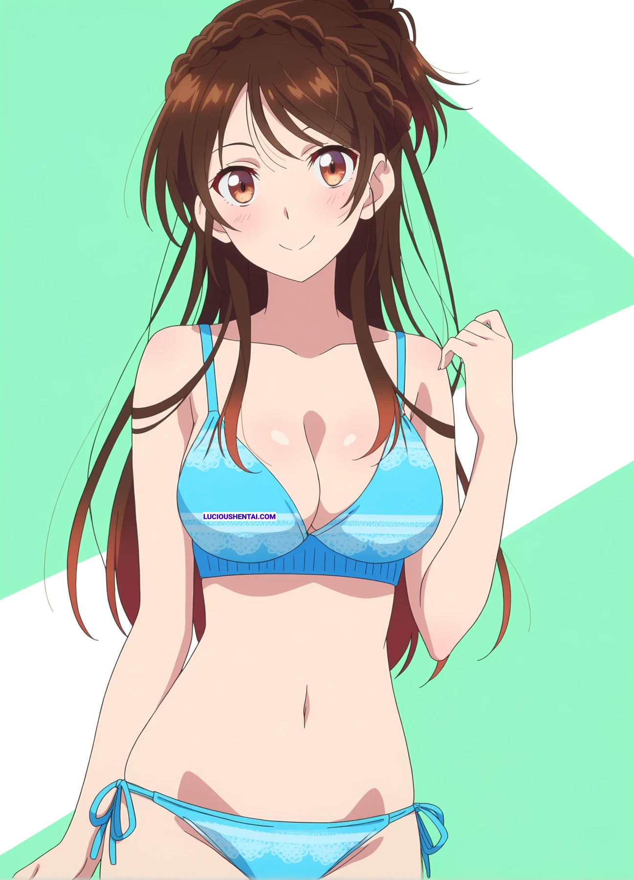 Mizuhara Chizuru in Steamy Bikini Fuck by Wakih