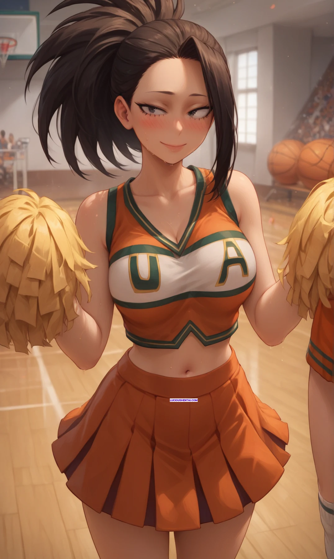 Momo Yaoyorozu's Steamy Creampie Sex Set by VuxKan