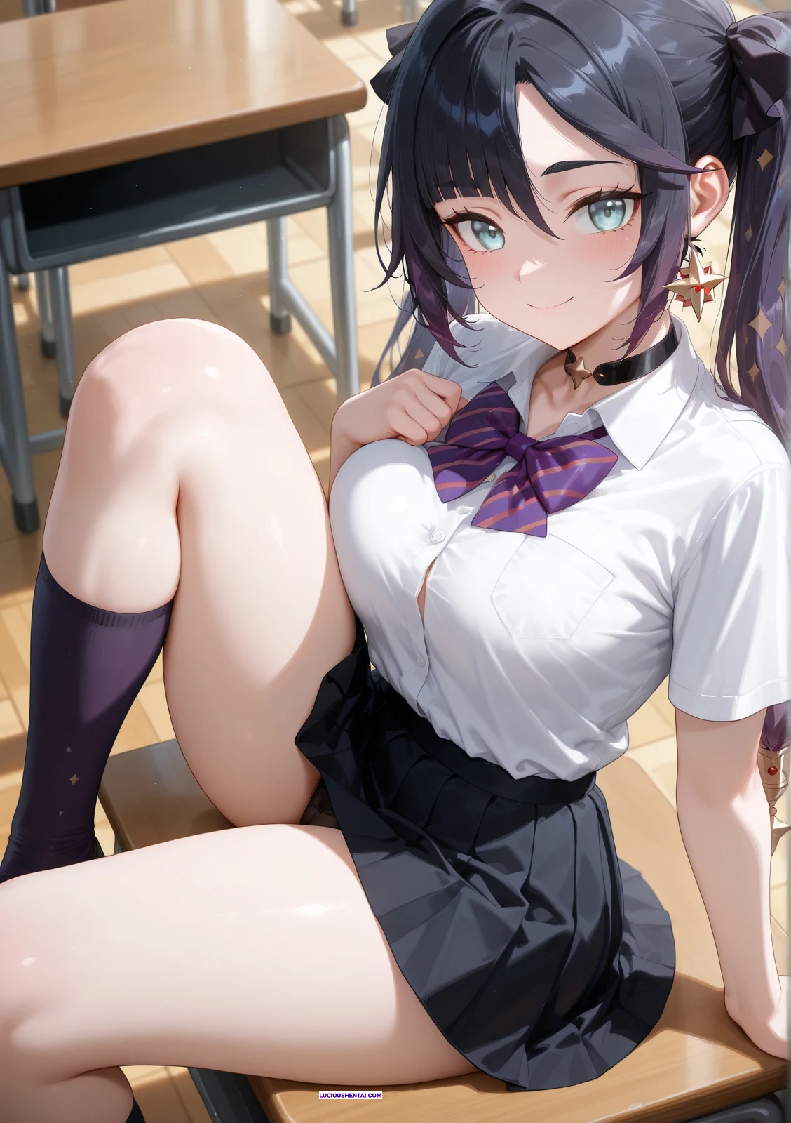 Innocent Mona Seduces Teachers in Schoolgirl Sex Frenzy