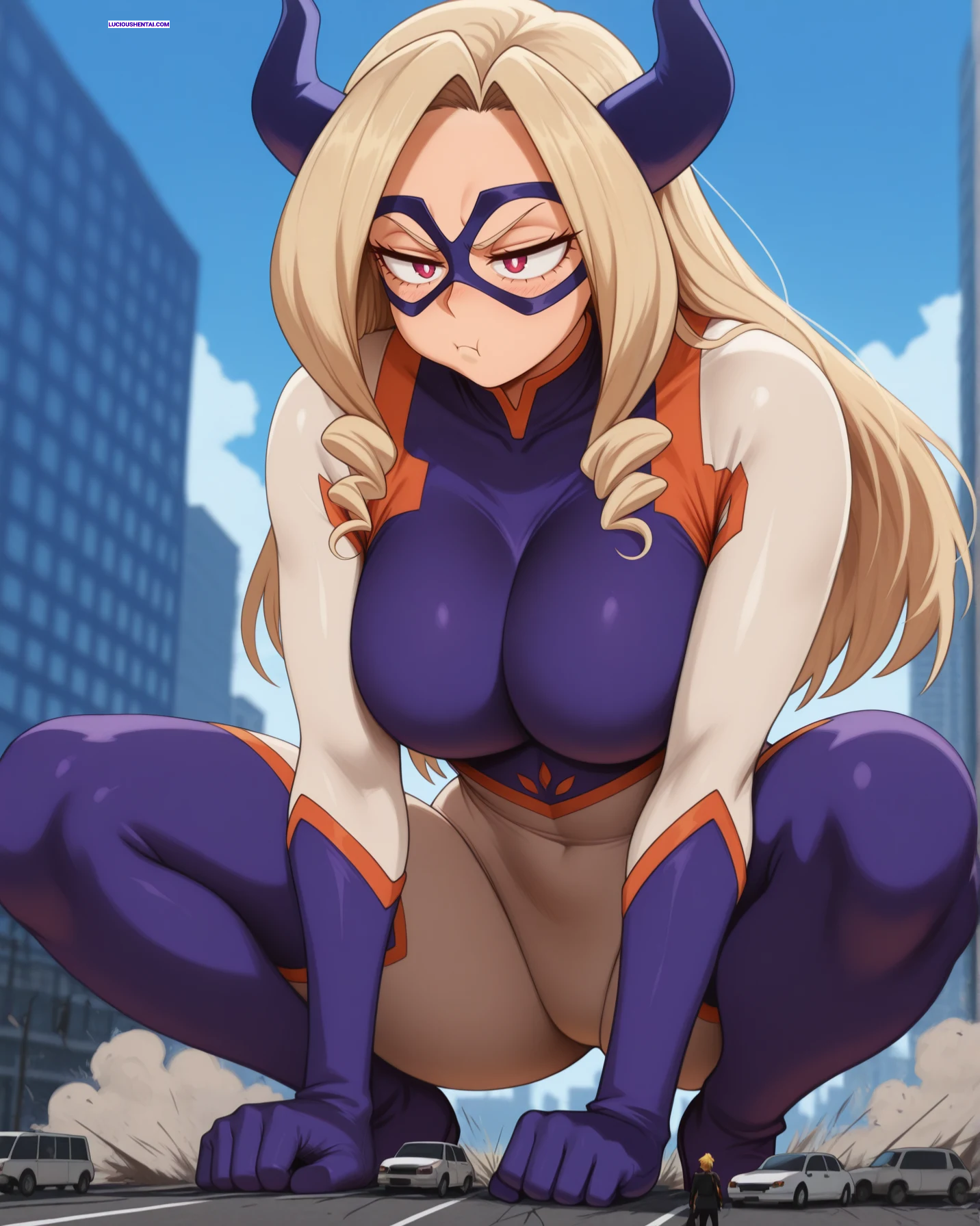 Mount Lady’s Massive Poll Winner Fuck in My Hero Academia