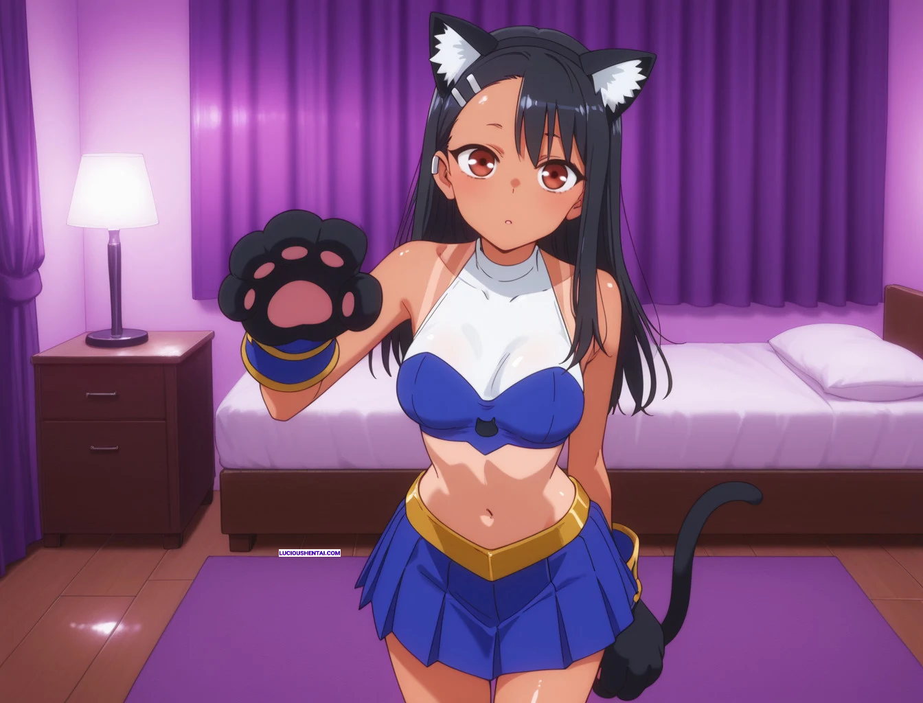 Nagatoro-san Ravaged in Wild AI Hentai Sex by IWD
