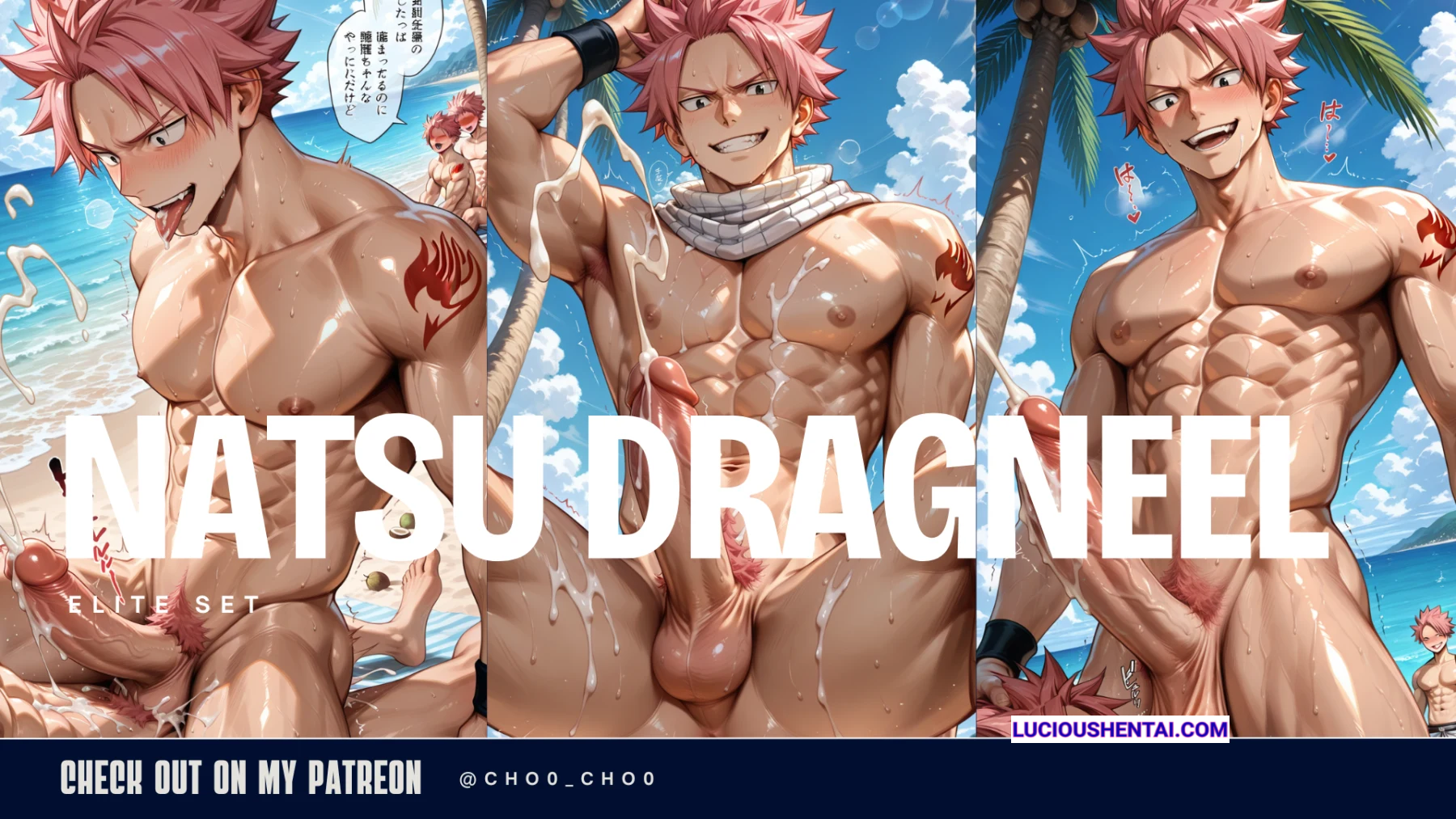 Natsu Dragneel Ignites Passion in Fairy Tail Sexcapades