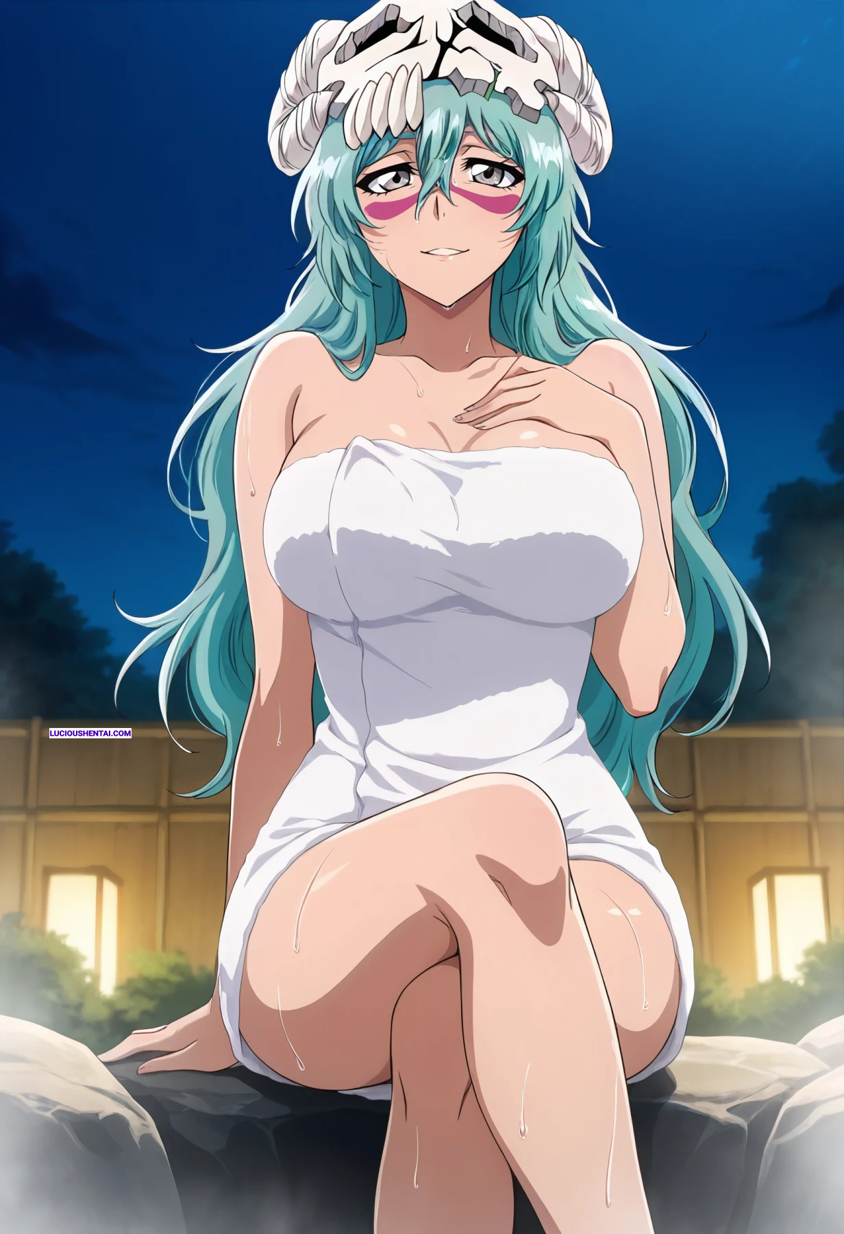 Nelliel's Hot Blood War Fuck in Bleach Thousand Year Orgy