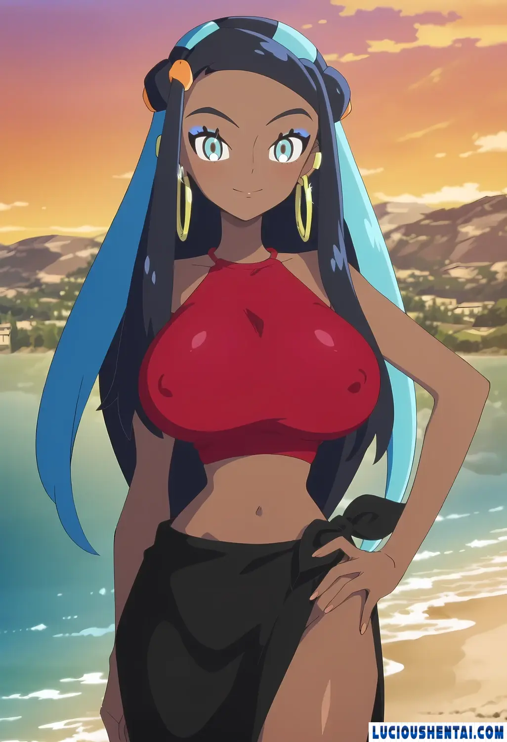 Nessa’s Ocean Delights: Sensual Pokémon Fantasy