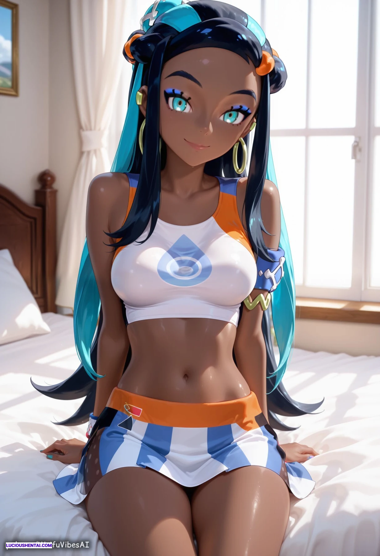 Nessa's Juicy Pokemon Gym Fuck Gets Wild NSFW
