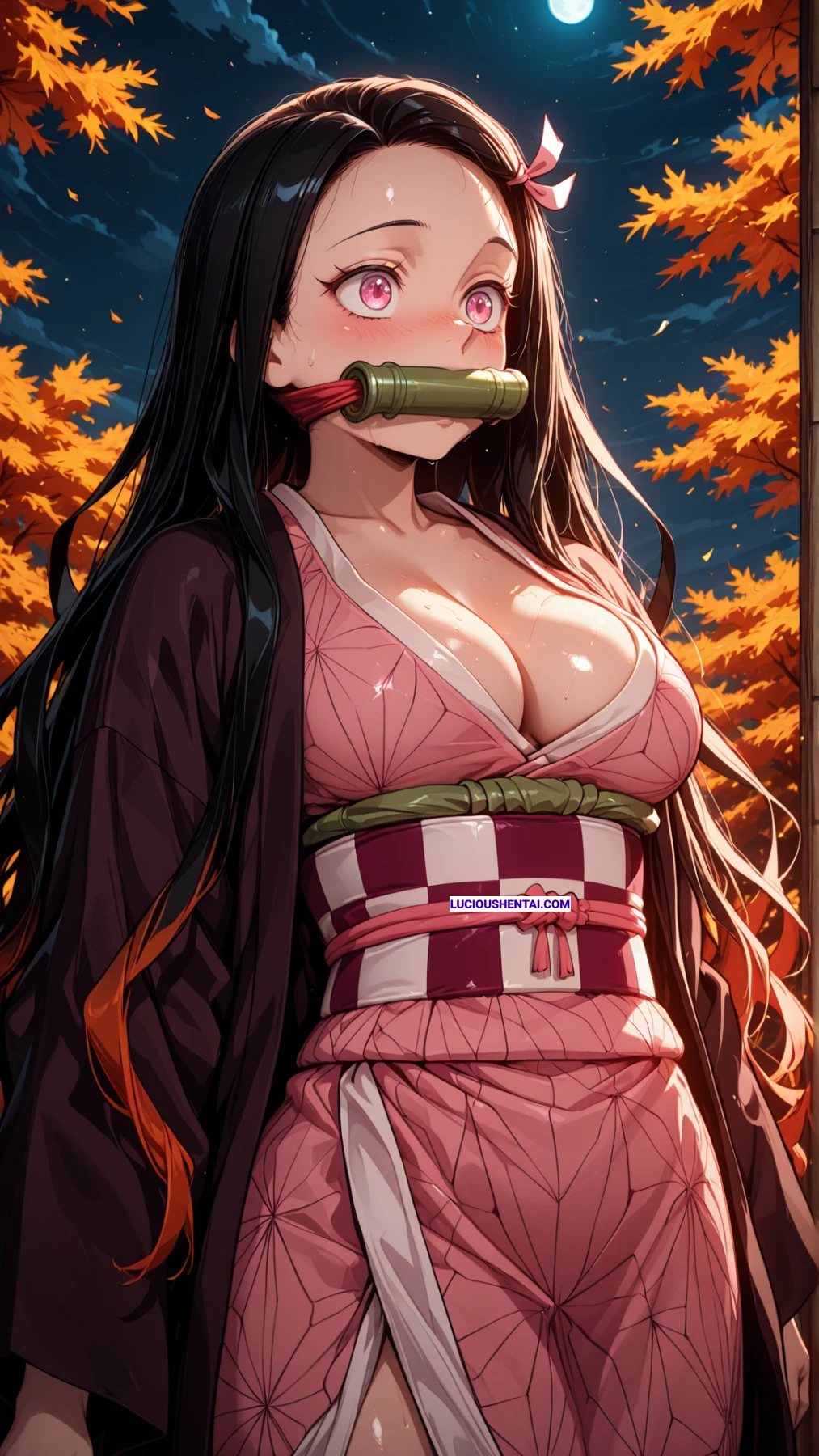 Nezuko Kamado Wildly Fucked in Autumn NSFW Sex Pack