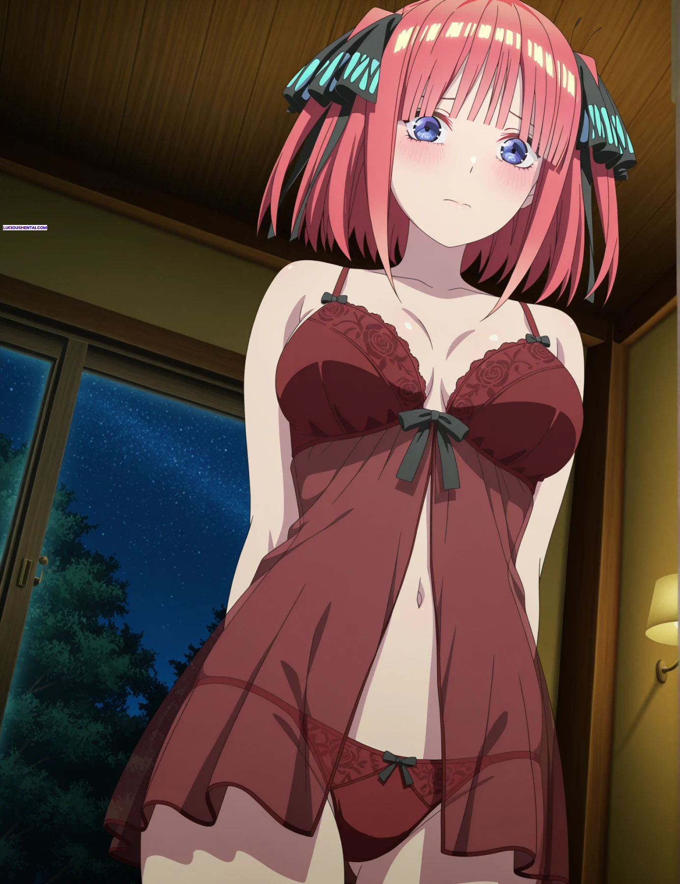 Busty Nino Nakano’s Forbidden Quintuplets Sex Set #4