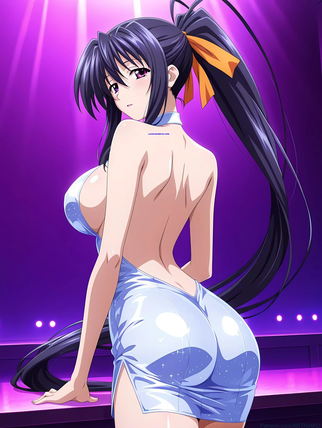 Himejima Akeno Unleashed in High School DxD Extras Sex