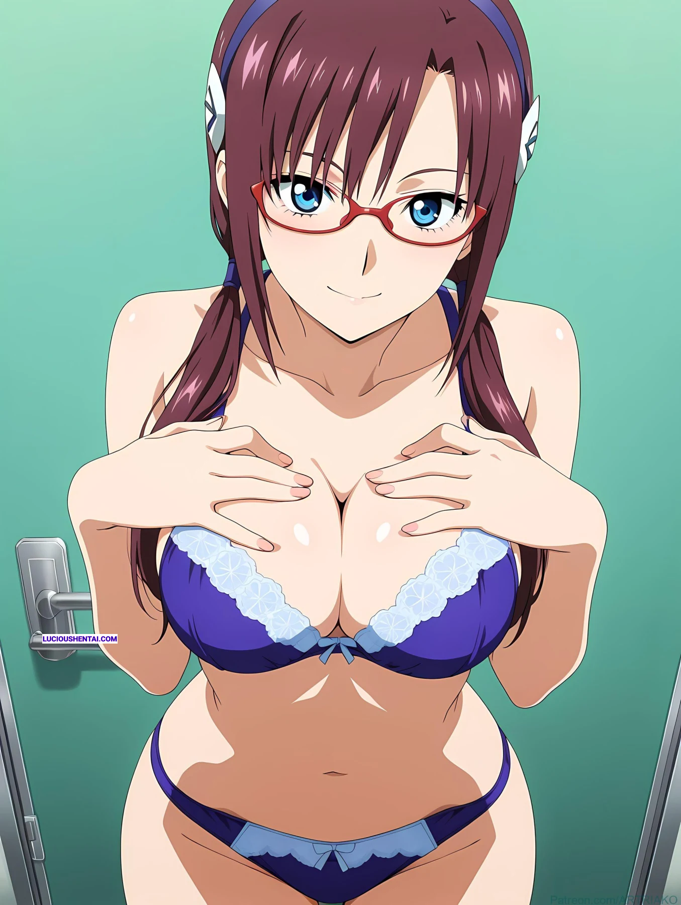 Mari Illustrious Makinami in Evangelion 2.0 Extras Sex