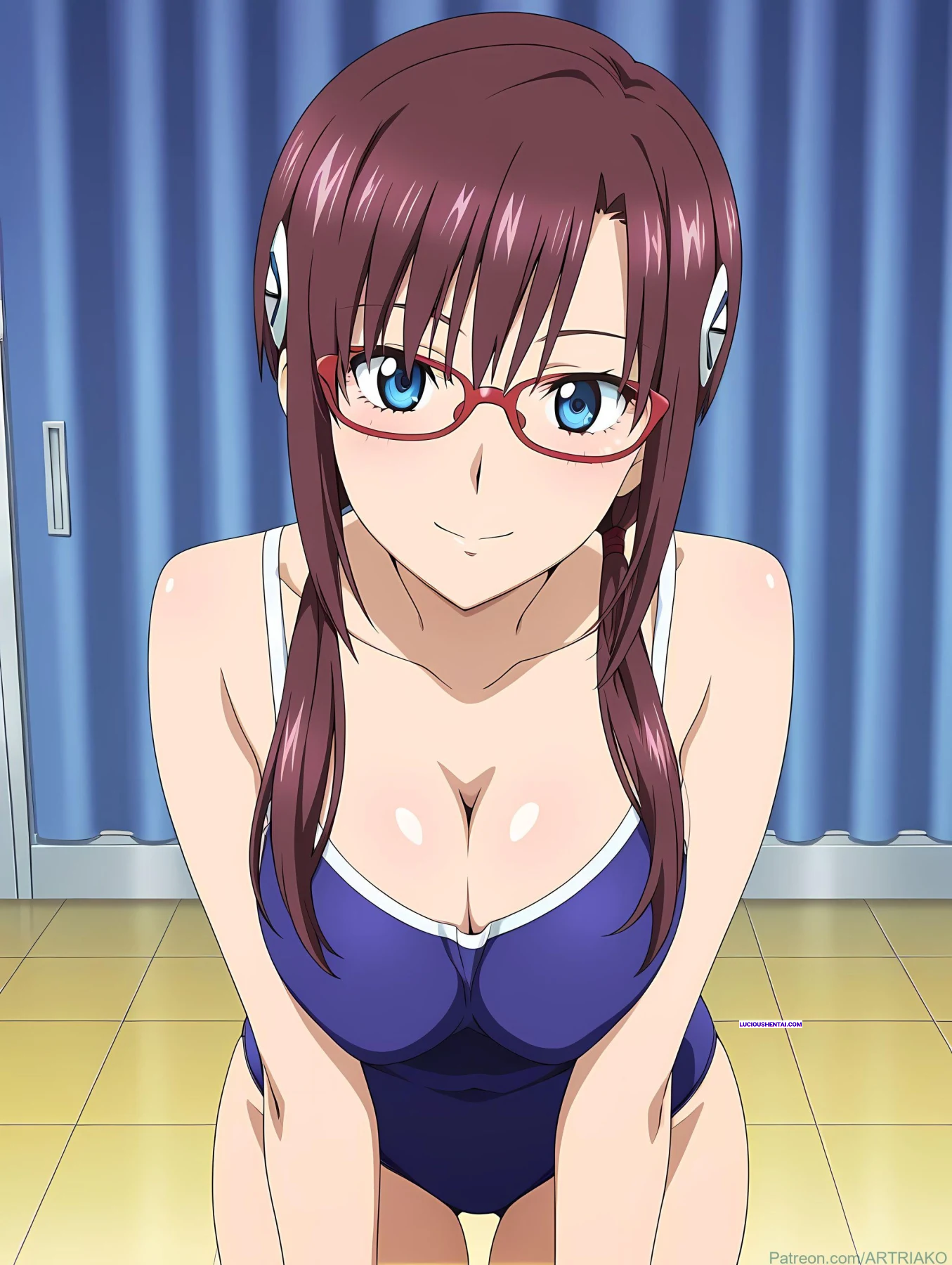 Mari Illustrious Makinami Gets Railed in Evangelion 2.0