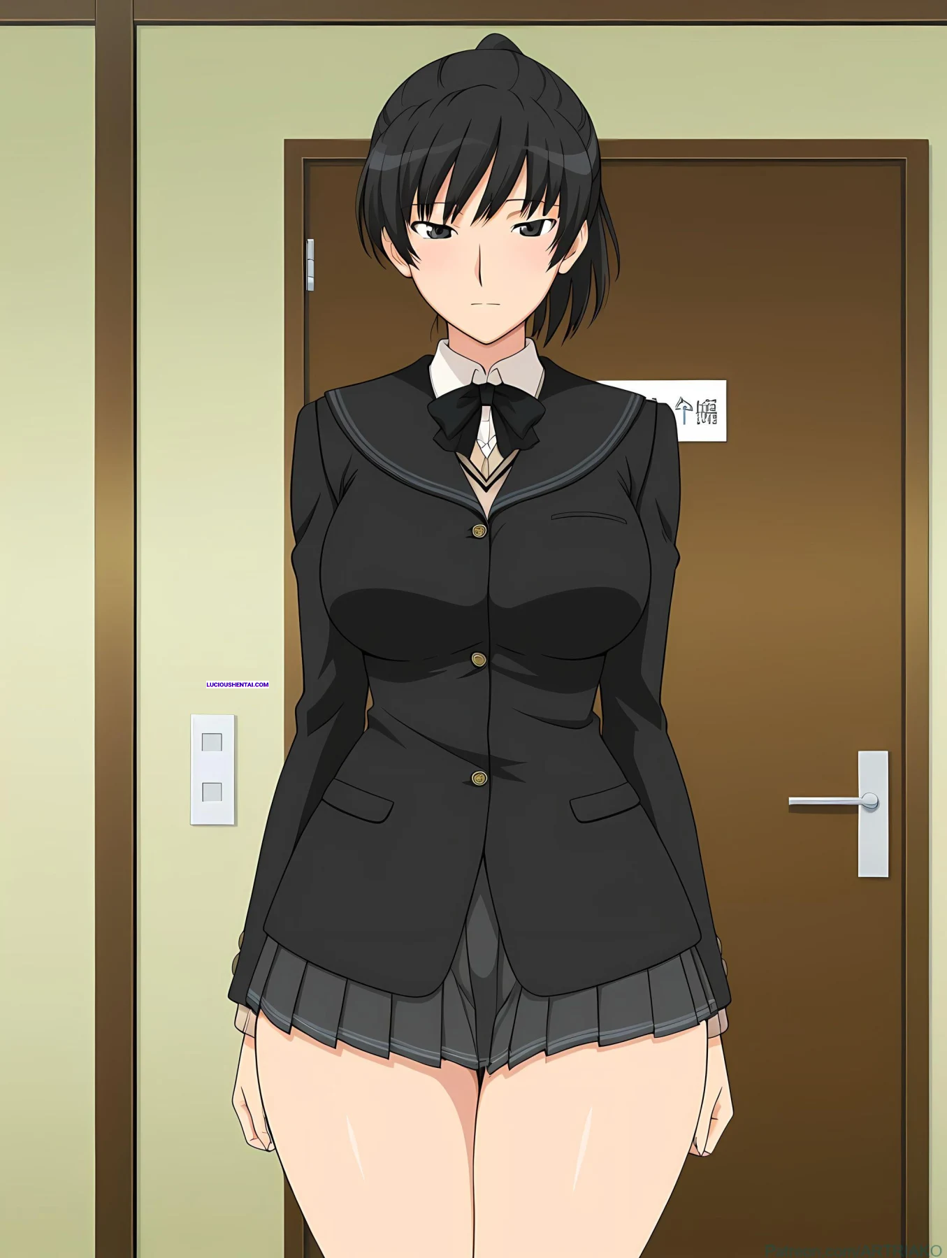 Tsukahara Hibiki Fucked in Amagami SS by Artriako
